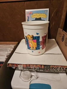 König der Löwen (Werbe) Kunststoff ""Kino"" Popcorn Eimer - ohne - Griff - Bild 1 von 4