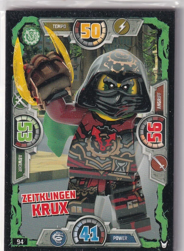 Lego Ninjago Series 3 TCG Collectible Cards No. 94 Time Blades Krux - Image 1 of 1