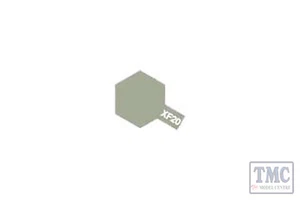 81720 Tamiya Mini Pittura Acrilica XF - 20 Grigio Medio - Foto 1 di 1