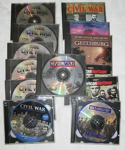 Amerikanischer Bürgerkrieg Discs_Software_Musik_Robert E. Lee_Gettysburg_Sumter - Bild 1 von 1