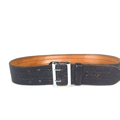 Cinturón de cuero ancho negro Safariland para hombre talla 34 táctico ajustable MDL 872 F88 Foto 1 de 4