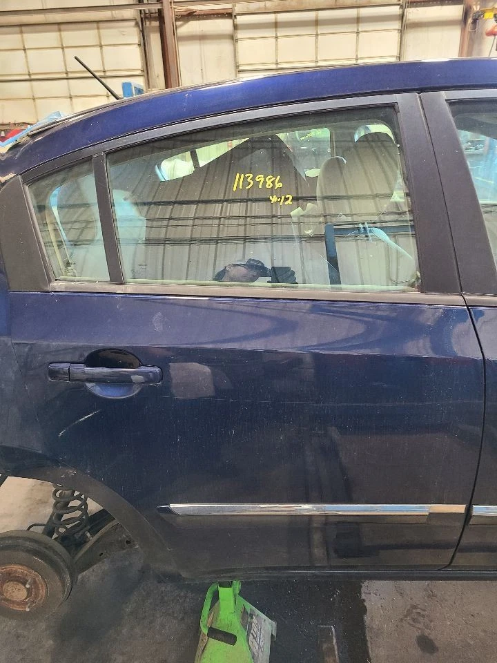 10-12 NISSAN SENTRA Passenger Rear rh Side Door Electric Blue H21009AAAA  Foto 1 de 4