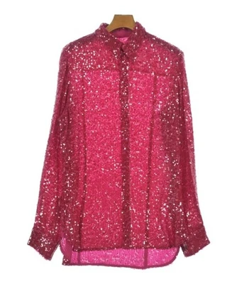 Повседневные рубашки DRIES VAN NOTEN розовые 48 (прибл. L) 2200598594327 - Изображение 1 из 4