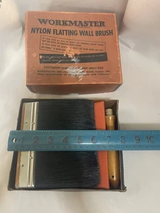 Vintage Pinsel Workmaster #3060 Dutch Style Wand vulkanisiert in Gummi gebraucht - Bild 1 von 13