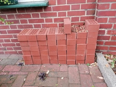 Verblender, Klinker, Mauer Steine, rot - Bild 1 von 3