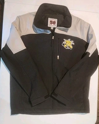 Wichita State University WSU Shockers  Black Gray Jacket Coat Size Large - Image 1 of 4