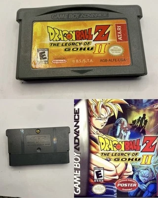 GBA Dragon Ball Z the Legacy of Goku II Game Boy Advance Cartridge Only Tested - Image 1 of 4