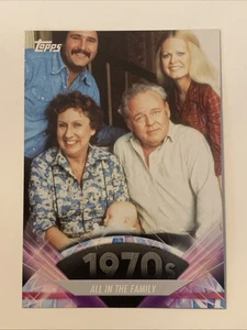 Tarjeta Topps American Pie 2011 años 70 All in the Family Archie Bunker #107 - Imagen 1 de 2