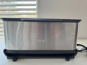 Ninja ST101 2-in-1 Toaster & Rapid Oven Stainless Steel – Tray Included - Picture 1 of 15