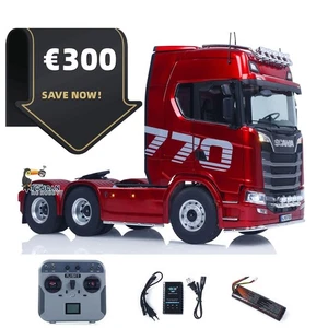 Schockpreis 1/14 6WD KABOLITE RC Traktorauto Scania 770S 100 Differentialsperre - Picture 1 of 12