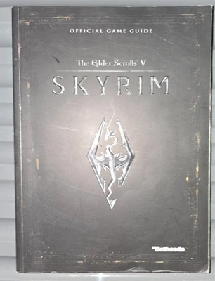 The Elder Scrolls V Skyrim Official Game Guide Book NO MAP - Image 1 of 3