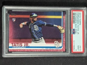 2019 Topps Mother's Day Pink #/50 Fernando Tatis Jr #410 Rookie RC SSP PSA 9 - Picture 1 of 2