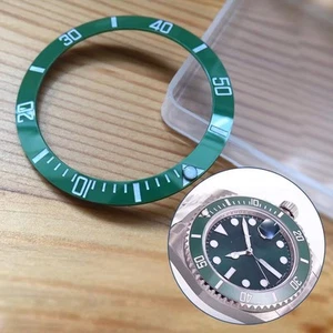Ceramic Green Watch Bezel Fit for the Rolex 11661 Green Submariner Watch - Picture 1 of 4