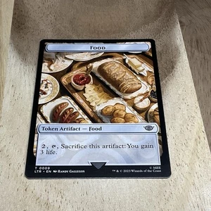 Magic The Gathering Food Token 9 Universes Beyond: The Lord of the Rings - Picture 1 of 1