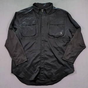 Reel Legends Men's Long Sleeve Fishing Shirt SZ XL Stretch Sleeve Gusset Sides - Picture 1 of 6