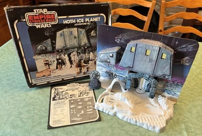 Star Wars ESB - Conjunto de aventura Hoth Ice Planet - Completo! Laser de instruções de caixa - Imagem 1 de 4