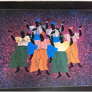 Sam Nelson-Odoi "Praises" Poster Design by Davie E. Smith, African American Art - Picture 1 of 19