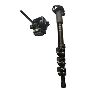 Bogen Manfrotto 3249B 4-Section Monopod 479-4B/JA11 With Fluid Video Head 128RC - Picture 1 of 8