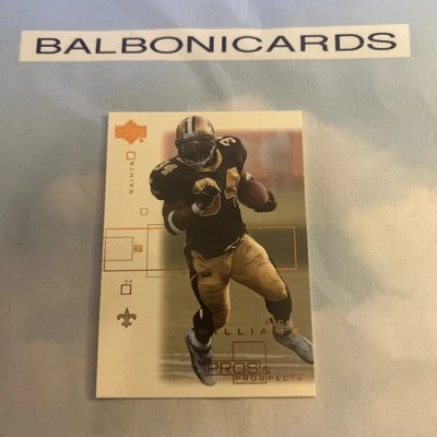 2001 Upper Deck Pros & Prospects - #54 Ricky Williams NM+ Free Shipping! - Image 1 of 2