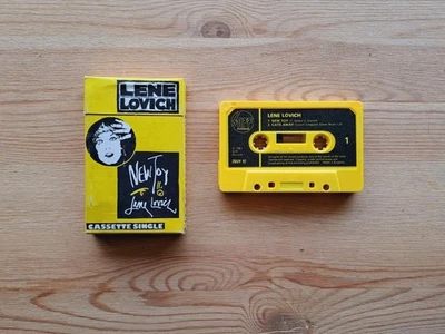 LENE LOVICH - NEW TOY CASSINGLE UK 1981 RARE ORIG CASSETTE SINGLE STIFF PUNK EX - Image 1 of 4