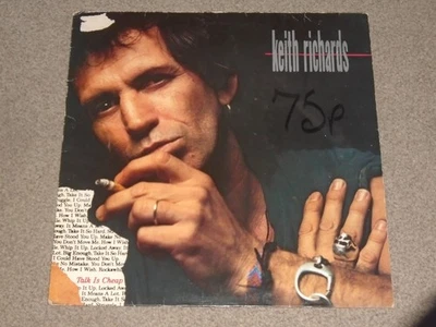 Keith Richards ‎– Talk Is Cheap LP   1988   ROCK!! - Image 1 of 2