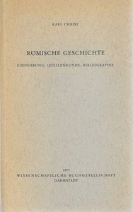 Römische Geschichte Einführung, Quellenkunde, Bibliographie Die Altertumswissens - Bild 1 von 1