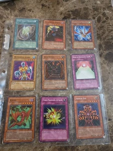 Yugioh cards lot Vintage Plus Modern 9 Card Lot - Bild 1 von 2