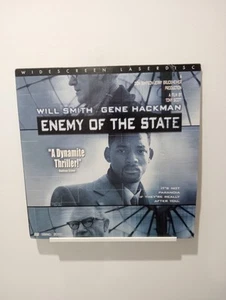 Enemy Of The State - Laserdisc RARE 1998 Movie LD Rare NTSC Will Smith Gene Hack - Picture 1 of 3
