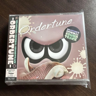 Splatoon 3 ORIGINAL SOUNDTRACK Ordertune 4 CD Japan EBCD-10018 / KADOKAWA - Image 1 of 3