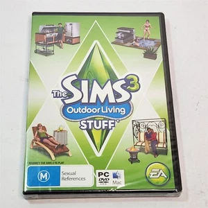 The Sims 3 Outdoor Living Stuff PC Game New & Sealed - Picture 1 of 4