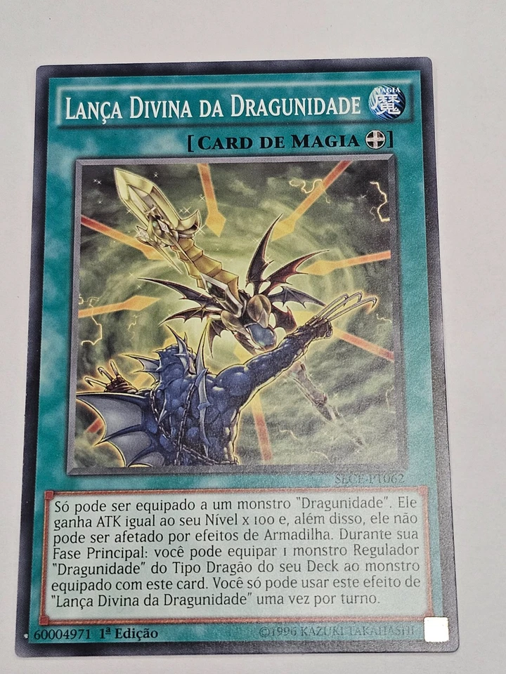 Dragunity Divine Lance●YUGIOH●SECE●COMMON●PORTUGUESE●1st ED●NM●Y50 - Image 1 of 1
