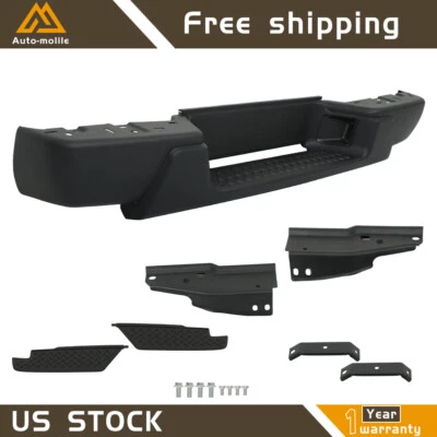 Conjunto de parachoques trasero de acero para Chevrolet Colorado/GMC Canyon 2004 2005 2006 2007 Foto 1 de 4