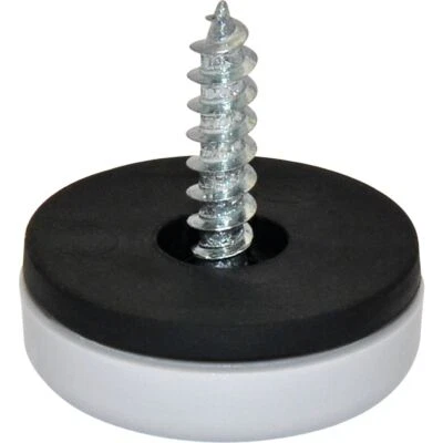 WAGNER Möbelgleiter 4er-Set QuickClick SLIM zum Anschrauben Rund Ø 17/20/25mm - Bild 1 von 4