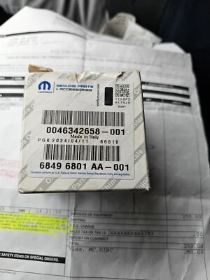 MOPAR OIL PUMP SOLENOID 适用于 JEEP GRAND CHEROKEE WRANGLER 18-24 2.0L 68496801AA — 第 1/4 张图片