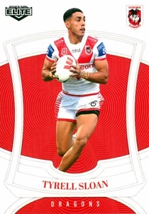 2023 St George Illawarra Dragons NRL TLA Elite Card - Tyrell Sloan - Picture 1 of 3
