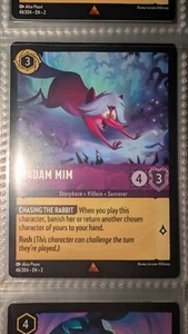Disney Lorcana TCG Madam Mim Fox Rare Non-Foil 46/204 Rise of the Floodborn New! - Picture 1 of 1