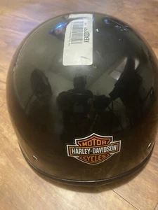 HARLEY DAVIDSON HALF HELMET SKULL keaqdzez harley davidson helm X-LARGE WOMEN'S - Picture 1 of 17