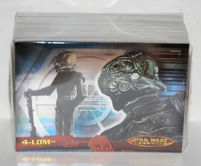 2001 Topps Star Wars Evolution Trading Card Set 1-90 + C1 - C3 Checklists - Image 1 of 3