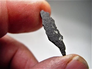 SELTENER FALL! HERAUSRAGENDER OUDIYAT SBAA ENSTATIT METEORIT MIT KRUSTE 1,64 GMS - Bild 1 von 6