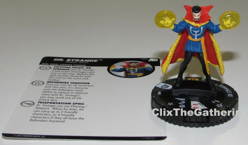 DR STRANGE 001 #1 Avengers/Defenders War Marvel HeroClix - Image 1 of 1
