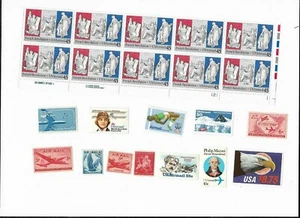 US Airmail Postage Stamp Collection - Picture 1 of 1