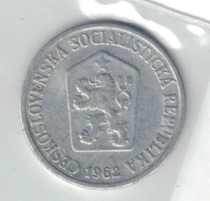 Czechoslovakia Coins - 10 Haleru 1962 *577 - Picture 1 of 2
