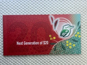 Twenty Dollar "Next Generation of $20" Polymer Banknote in RBA Folder - UNC - Picture 1 of 5