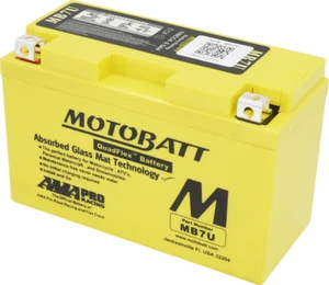 MB7U Motobatt 12V AGM Battery - Picture 1 of 5