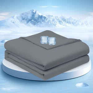 Cooling Comforter Queen Size, All Season Cooling Blanket for Hot Sleepers, Light - Picture 1 of 6