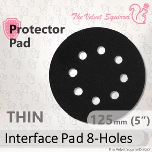 5" 125mm Premium Thin Foam Interface Protector Pad 8-Hole 3mm🦘Orbital Sander⚙️ - Picture 1 of 4