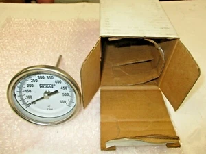 WIKA 3" THERMOMETER 50-550F , 4'' STEM - Picture 1 of 2