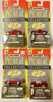 MATCHBOX PREMIERE Mazda 62 Corvette Mitsubishi T-Bird Set NUEVO Foto 1 de 3