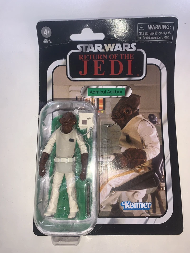 ADMIRAL ACKBAR VC22  Return of the Jedi Star Wars 2021 3.75" Scale Figure ROTJ - Image 1 of 2
