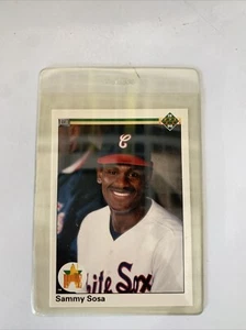 1990 Upper Deck - #17 Sammy Sosa (RC) ERROR CARD - D.O.B. - Picture 1 of 16